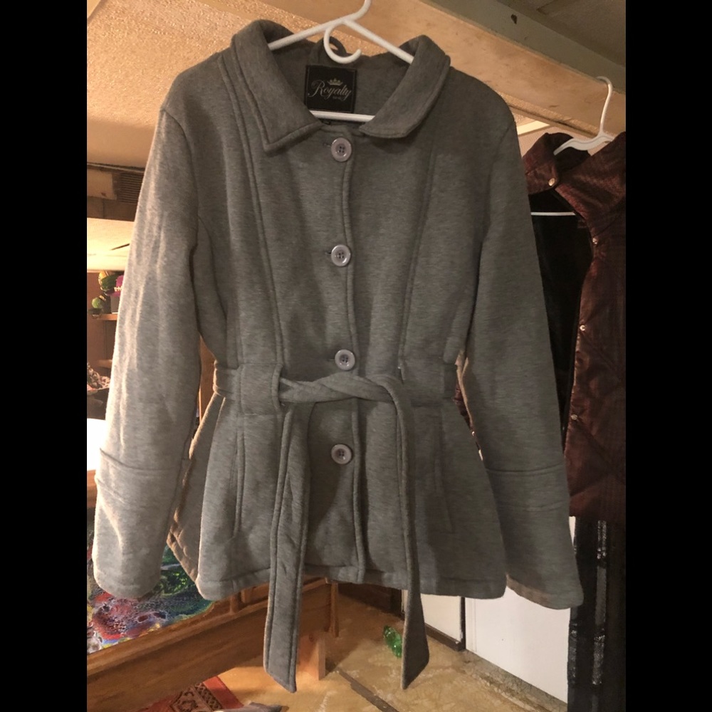 Royalty For Me Gray Jacket L